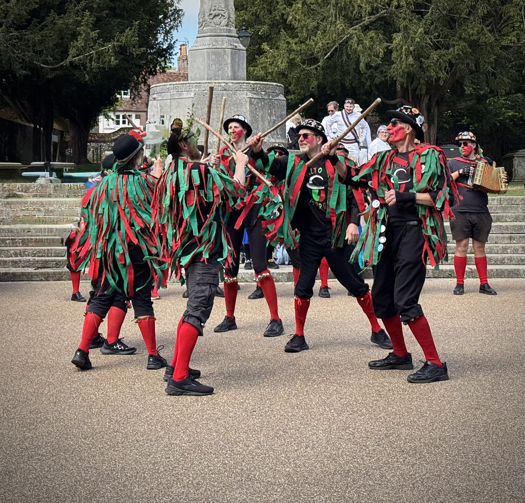 Morris Dancing, photographed by Jeff Sallot