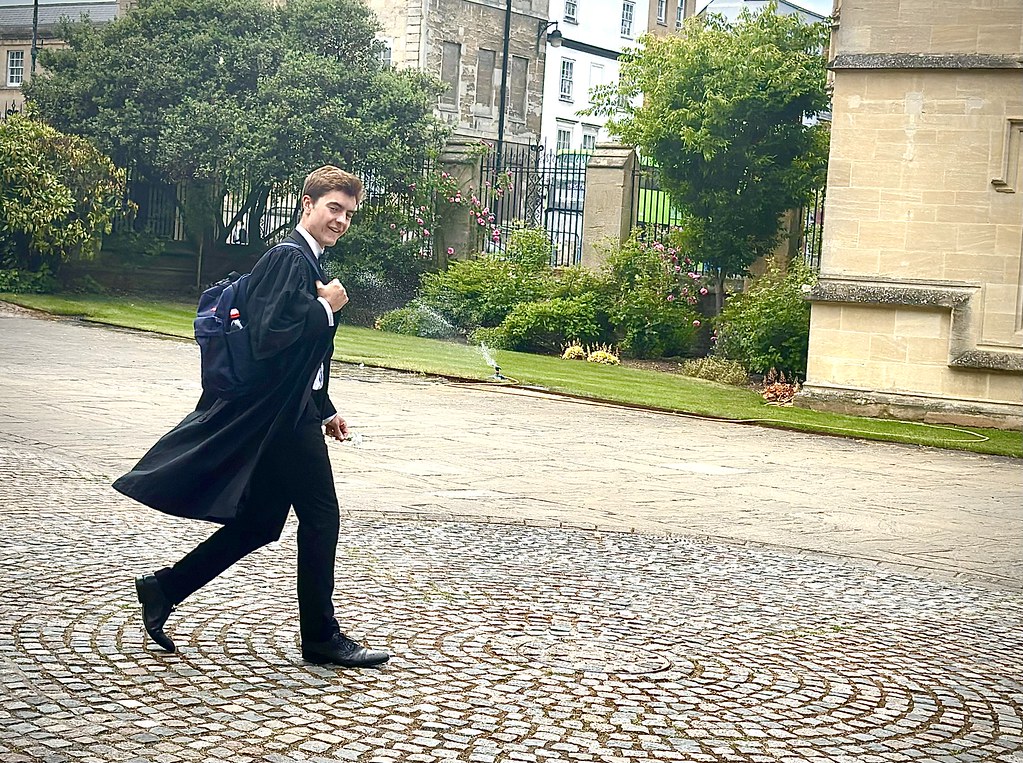 Off to Exams, photographed by Jeff Sallot